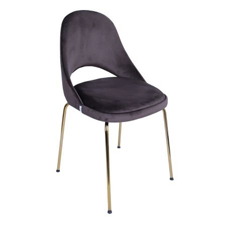 Krzesło Costa Steel Gold Tkanina Manila 15 (2625) - OUTLET